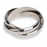 Trinity-Ring, Cartier, 18 kt WG, RG 53, 8,2 g