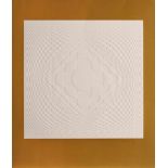 Prägedruck u. SerigrafieVictor Vasarely 1906 Pécs - 1997 Paris "Geometrische Komposition" u. re.