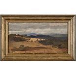 Ölstudie Richard Fresenius1844 Frankfurt - 1903 Monaco Landschaftsmaler. Studium der Malerei am