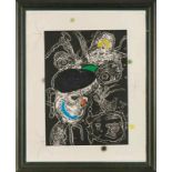 Radierung, Aquatinta, CarborundumJoan Miró 1893 Barecola - 1983 Palma "Espriu-Miro" 1975 u. re.
