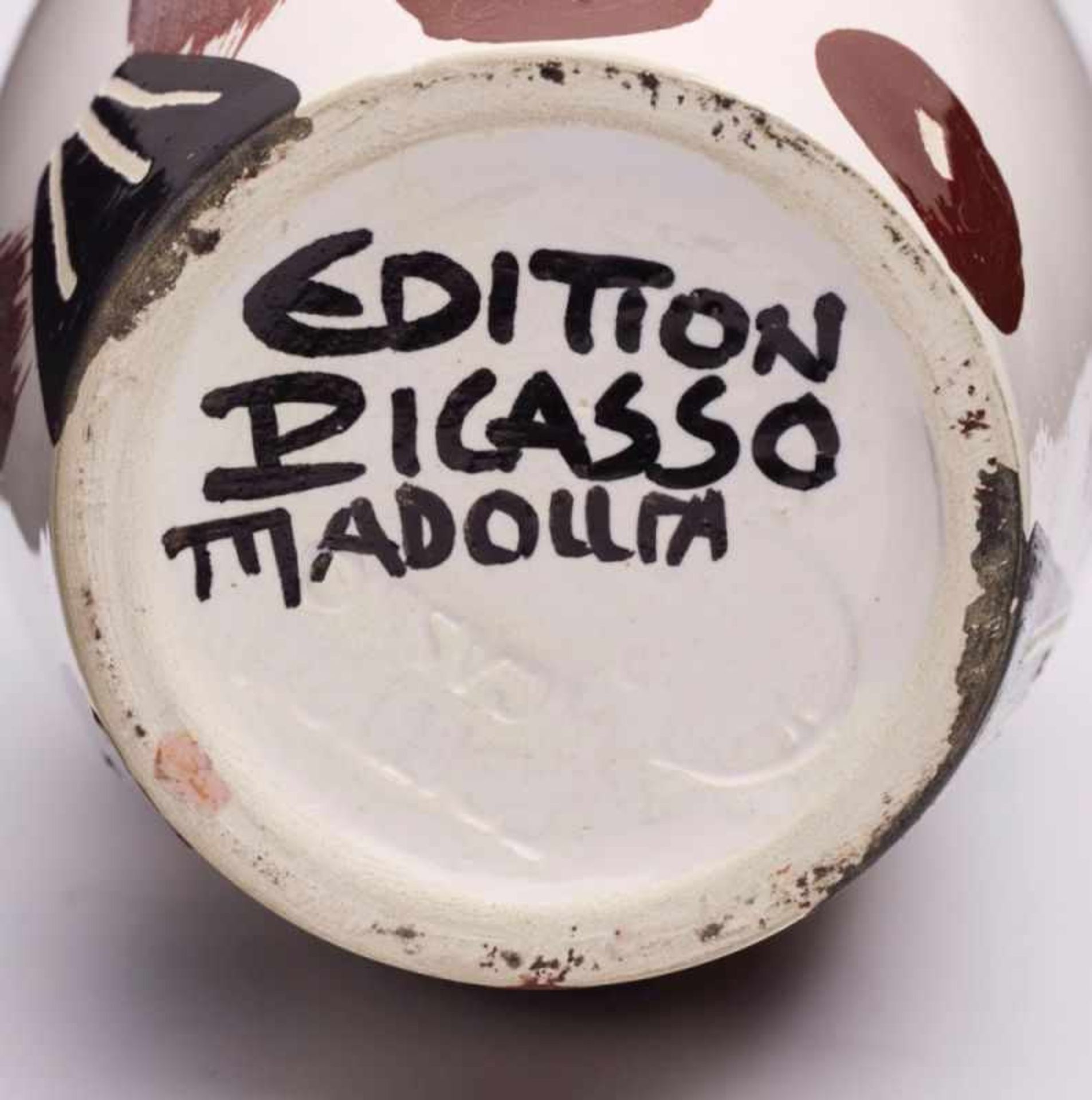 Krug "Chouetton" (Schleiereulchen),Madoura Edition Picasso 1952. Entw.: Pablo Picasso, Ausführung - Image 4 of 4