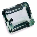 Gr. Aquamarin ungefasst.von 101,68 ct im Tafelschliff, Herkunft Pakistan, 3,2 x 2,8 cm Erworben 2012