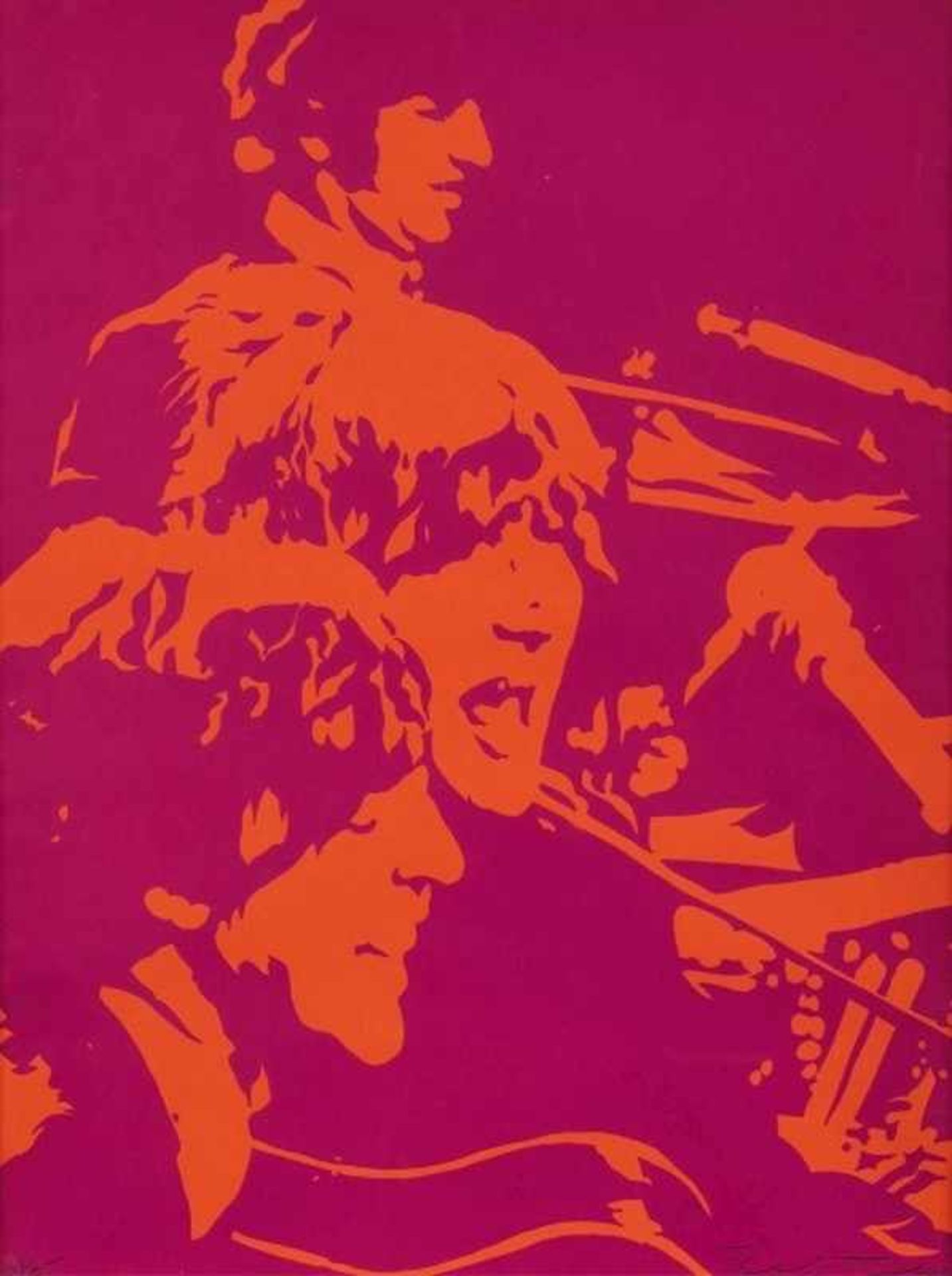 Serie von 10 SerigraphienRobert Stanley 1932 Yonkers - 1997 New York "Music Legends: Beatles, - Bild 2 aus 6