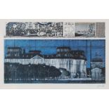Poster/OffsetChristo geb. 1935 Gabrowo "Wrapped Reichstag" 1994 u. re. sign. Christo 70,4 x 100 cm