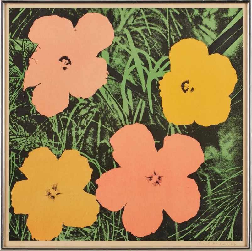 Siebdruck Andy Warhol1928 Pittsburgh - 1987 Manhattan "Flowers" 1964 u. re. sign. u. dat. Andy