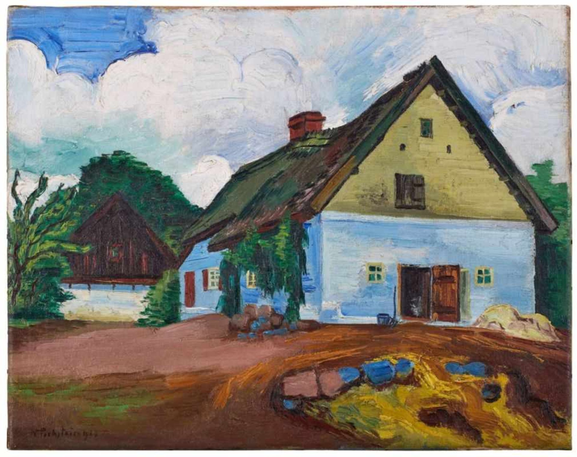 Gemälde Hermann Max Pechstein1881 Zwickau - 1955 Berlin Zwischen 1927 und 1933 verbrachte