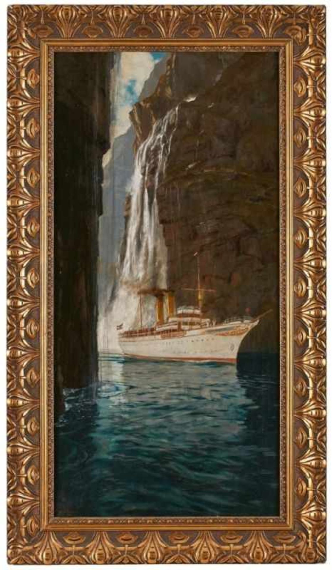 Gemälde Michael Zeno Diemer1867 München - 1939 Oberammergau Marinemaler. Stud. an der Akademie in