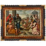 Gemälde Marten de Vos, zugeschrieben1531 Antwerpen - 1603 Antwerpen "Paulus und Barnabas vor dem