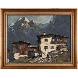 Gemälde Oskar Mulley1891 Klagenfurt - 1949 Garmisch. Sein künstlerisches Talent wurde bereits früh