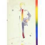 Jim DineCinicinnati 1935 - lebt in ParisDorian Gray with Rainbow Scarf. Farb. Lithographie mit