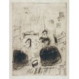 Marc ChagallWitebsk 1887 - 1985 Saint-Paul-de-VenceOhne Titel. Radierung. 1923-1927/1948. 27,9 x