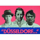 Joseph BeuysKrefeld 1921 - 1986 Düsseldorf„Düsseldorf..“ Beuys Heine Wilp. Farb. Siebdruck über