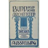 Hempel, ?Plakat "Ausstellung Bund Deutscher Architekten. 21.-29. 9., Kunstgewerbemuseum Dresden".