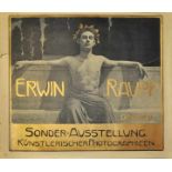 (Schmidt, Carl)Ausstellungsplakat "Erwin Raupp Dresden - Sonderausstellung künstlerischer