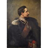 Konkély (Kunkély), Richard. 1856 Altenburg-1897 LeipzigBildnis Kaiser Wilhelm II. Um 1888. Öl auf