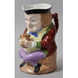 Figurenkrug/ Toby jug, Altrohlau (Böhmen, Stará Role), E. 19./ Anf. 20. Jh.Porzellan, polychrom