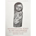 2 Plakate ostdeutscher Künstler, 2. H. 20. Jh.a) Weber, Horst (1932 Olbersdorf bei Zittau-1999