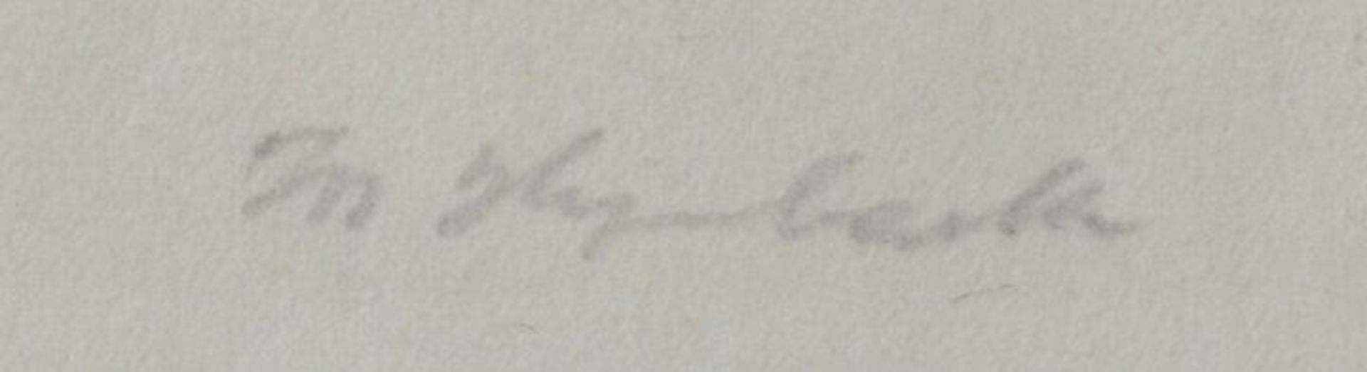 Hegenbarth, Josef.1884 Böhmisch-Kamnitz - 1962 Dresden. Zwei Papageien (Kakadu und Papagei). - Bild 3 aus 3