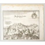 Niedersachsen, 4 AnsichtenAus: M. Merian, Topographia und Eigentliche Beschreibung (...) der