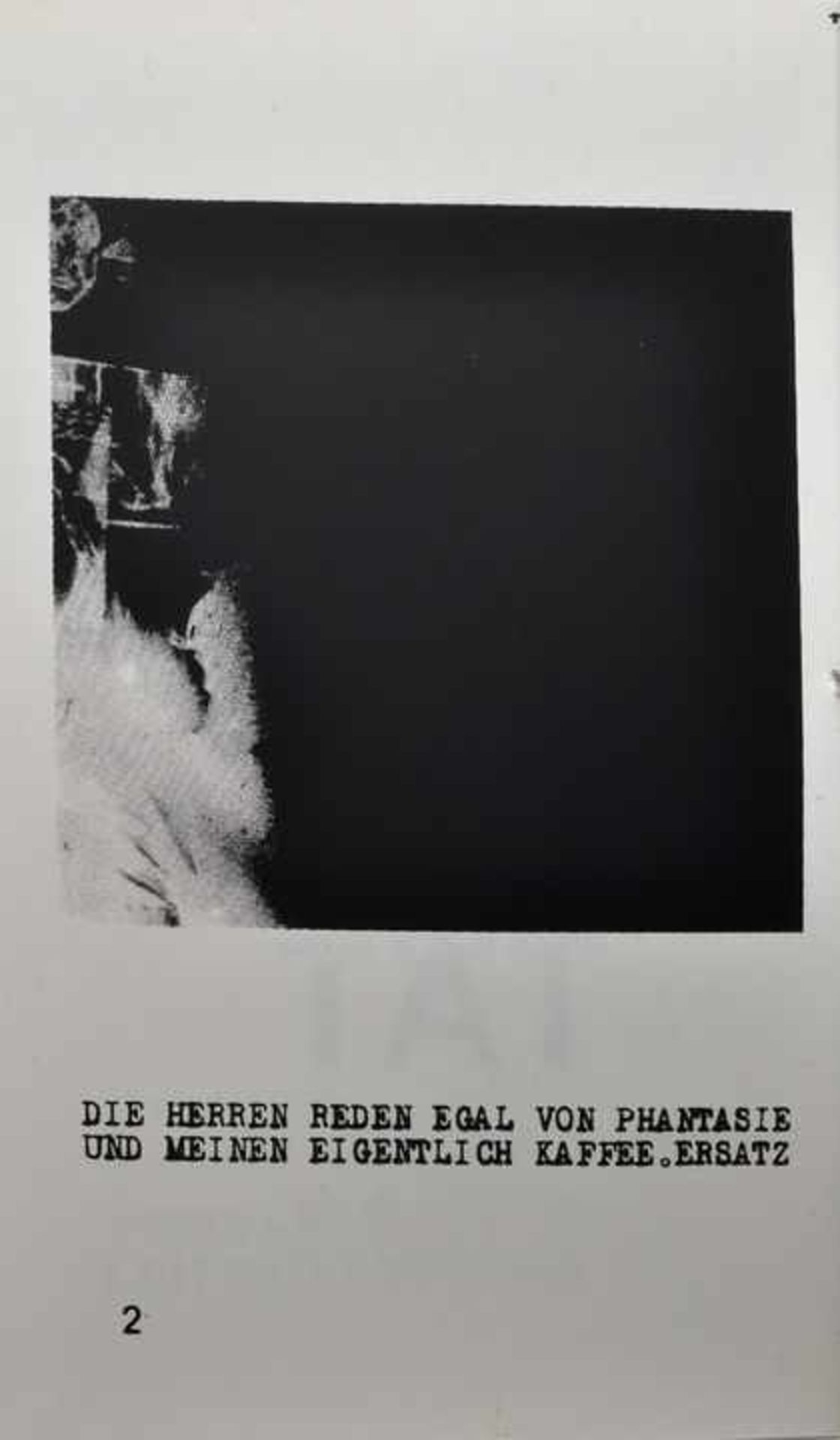 Fleischer, Lutz: Nonsensibilität. Leitwolfverlag Dresden 1987. Künstlerheft, 24 S.,dadaistische - Bild 3 aus 8