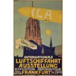 Oppenheim, Alfred1873 Frankfurt a.M. - 1953 London "Internationale Luftschiffahrt Ausstellung.