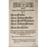 Einzelseiten aus Luther, Martin: Biblia, Das ist: Die gantze Heilige Schrifft Alten undNeuen