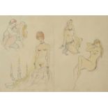 Kirchner, Heinz Friedrich. 1926 Weisenheim a. Berg-2000 Neustadt2 Bl. Illustrationskopien: weibliche