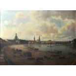 Leuteritz, Franz Wilhelm (?). 1817 Wechselburg a.d.Mulde - 1902 Dresden.Dresden um 1880. Öl auf