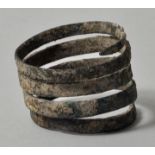 Schmuckfragment/ Spirale, röm. Kaiserzeit/ VölkerwanderungszeitBronze, L. 4,5 cm, D.4,5 cm- - -25.00