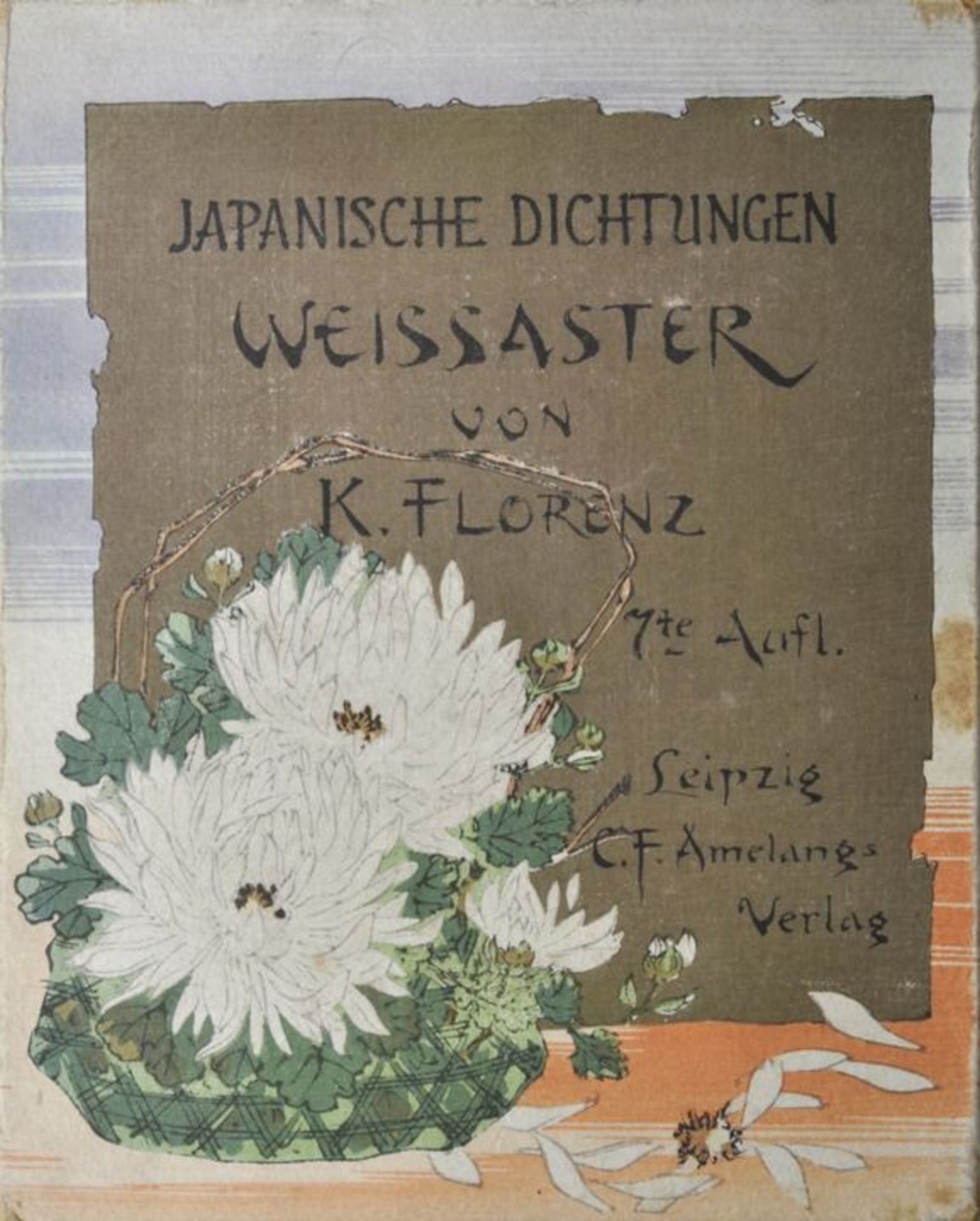 Florenz, KarlJapanische Dichtungen. Weissaster. Ein romantisches Epos. Nebst anderen Gedichten. Frei