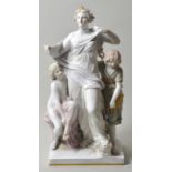 Schilling, Johannes. 1828 Mittweida-1910 Dresden-KlotzscheAllegorische Figurengruppe "Der Morgen,