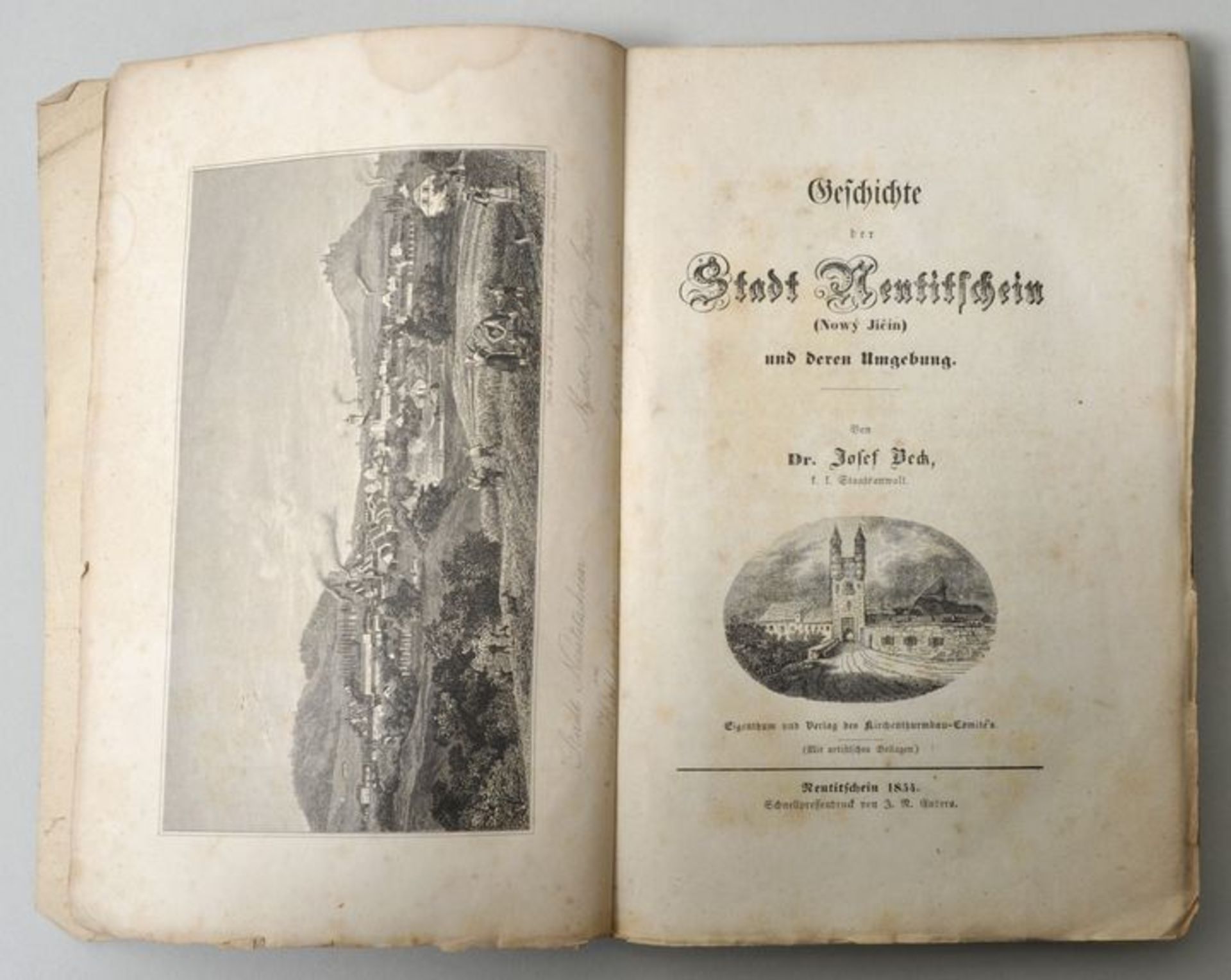 BuchBeck, Josef: Geschichte der Stadt Neutitschein (Nový Jicín). Neutitschein: Eigenverlag des - Bild 2 aus 2