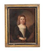 French School (late 17th century)Portrait of a young boy