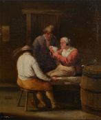 Manner of Adriaen Jansz. van Ostade (late 18th century)The card game