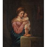 Italian School (19th century)Virgin and child