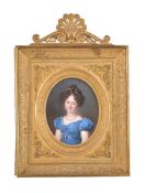 ϒ Jean-Baptiste Jacques Augustin (1759-1832) Portrait of a young lady