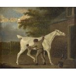 English School (circa 1820)Rubbing down the horse