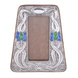 An Art Nouveau silver photograph frame by A. & J. Zimmerman