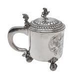 An Italian silver tankard by Umberto Malinverni