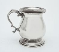 An Italian silver coloured baluster mug by Brandimarte