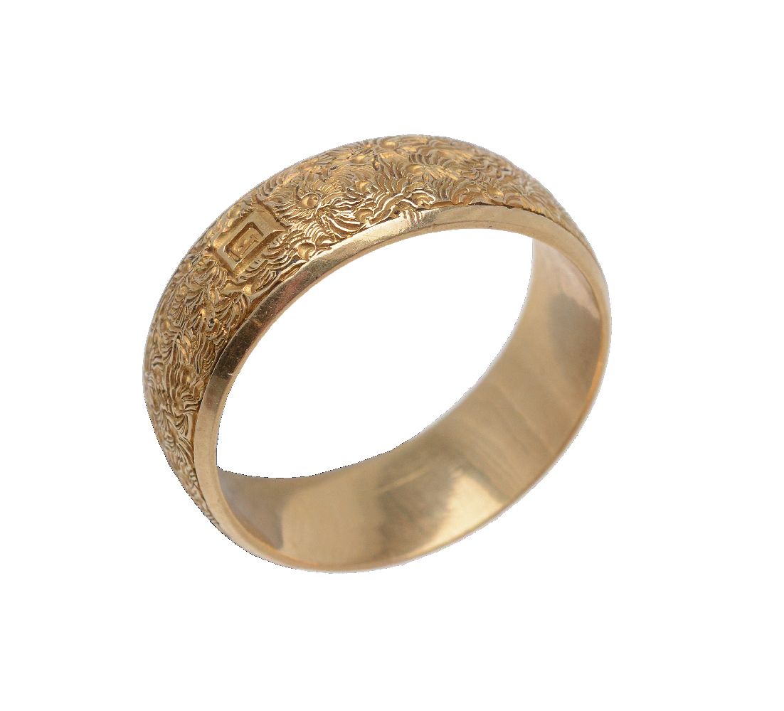 A Victorian 18 carat gold ring