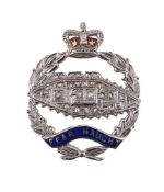 A Royal Tank Regiment diamond sweetheart brooch