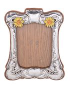 An Art Nouveau silver photograph frame