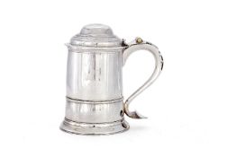 A George III English provincial tankard by John Langlands I