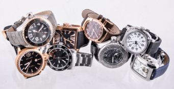 A collection of wristwatches