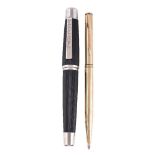 Breitling, a black roller ball pen