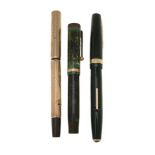 Waterman Ideal, a 9 carat gold cased fountain pen