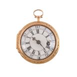 Andrew Dunlop, London,Gold coloured open face pocket watch
