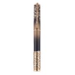 S. T. Dupont, Shanghai, a limited edition black lacquer and gold dust roller ball pen