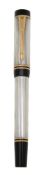 Parker, Duofold International, a silver plated fountain pen